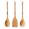 Tabla De Corte+utensilio De Cocina Bambú Benetton 33x23x1,5cm Madera