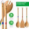 Tabla De Corte+utensilio De Cocina Bambú Benetton 33x23x1,5cm Madera