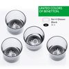 Vajilla Benetton 18 Pcs Y 4 Vasos De Agua De Cristal