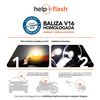 4 Luces De Emergencia V16 Homologada Dgt Help Flash Con 4 Chalecos