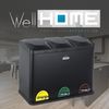 Cubo De Reciclaje Con 3 Compartimentoswellhome 45 L En Total