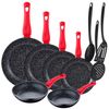 Set 6 Sartenes Energy Ø18/20/22/24/26/28 Cm Con 3 Utensilios San Ignacio