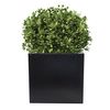 Macetero De Polietileno Wellhome Top Garden Dani 40 X 40 Cm Antracita