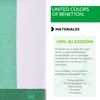 Set 2 Toalla De Playa 90x160cm 450gsm Terry 100%algodon Verde Casa Benetton