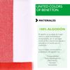 Set 2 Toalla De Playa 90x160cm 450gsm Terry 100%algodon Rojo Casa Benetton