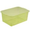 2 Cajas De Almacenamiento Plástico Keeeper Wilma 25 X 17 X 10 Cm Verde