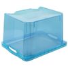 2 Caja De Almacenaje Multiusos Plástico Keeeper Franz 35x27x21 Cm Azul