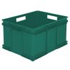 2x Caja De Almacenaje Eurobox Xxl, Plástico Eco (pp), 52 X 43 X 28 Cm, 54 L, Verde