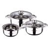 Bateria Cocina San Ignacio Cassel Con 3 Sartenes Bergner Chef Copper Plus