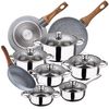 Set Cazuelas Y Sartenes San Ignacio. Aluminio Forjado Y Acero Inoxidable. 🍳