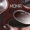 Set Cocina San Ignacio Cassel 12pzs (20/24/28 Cm) Y Sartenes Moma Aluminio.