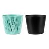 2x Maceta Redonda Plastico Sandy Round Salvia 15,8x15,8x13,8cm