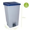 Contenedor Selectivo 120 Litros + 3x Bolsas De Basura De 10 Unidades|42x57x88 Cm