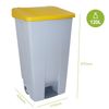 Contenedor Selectivo 120 Litros + 3x Bolsas De Basura De 10 Unidades|42x57x88 Cm