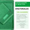 Pack De 2 Set De 3 Toallas De Baño Cada Uno En Color Azul Y Otras En Verde