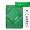 Pack De 2 Set De 3 Toallas De Baño Cada Uno En Color Verde Y Otras En Beige