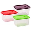 Pack Batería De Cocina 5 Piezas + Set De 3pc De Herméticos Plástico