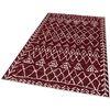 Alfombra De Poliester Estampada 60 X 100cm Modelo Battlefield Rojo