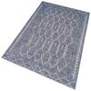 Alfombra De Poliester Estampada 60 X 100cm Modelo Thewedding Azul