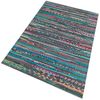 Alfombra De Poliester Estampada 60 X 100cm Modelo Wh1028 Multicolor