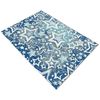 Alfombra De Poliester Estampada 100 X 200cm Modelo Universstars Multicolor