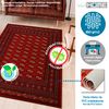 Alfombra De Poliester Estampada 100 X 200cm Modelo Wh1015 Multicolor