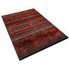 Alfombra De Poliester Estampada 140 X 220cm Modelo Trinket Multicolor