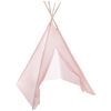 Tipi Infantil Rosa Con Guirnalda Led Wellhome "safari"