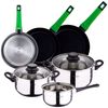 Set Cocina 5 Piezas San Ignacio Vitoria, Resistente Y Antiadherente. ¡cocina Con Calidad!