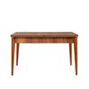 Mesa De Comedor Con Opcion De Abrirse Madera Wellhome 129x75x80 Cm Nogal