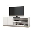 Mesa Tv De Aglomerado Wellhome 141 X 50 X 29,5 Cm Blanco