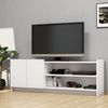 Mesa Tv De Aglomerado Wellhome 141 X 50 X 29,5 Cm Blanco