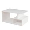 Mesa Auxiliar De Aglomerado Wellhome 97x59x8,5 Cm Blanco