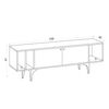 Mesa Tv De Aglomerado Wellhome 150 X 47 X 40 Cm Safiro Roble