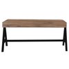 Mesa Auxiliar De Aglomerado Wellhome 109x57x8 Cm Atlantic Y Negro