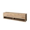 Mesa Tv De Aglomerado Wellhome 100 X 29,1 X 31,6 Cm Athlantic Pino