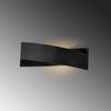 Aplique De Pared, Metal , Negro, 31x10x11, Casquillo 1 X G9