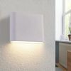 Aplique De Pared, Metal , Blanco, 12x9x2, Casquillo 1 X 6 W Led