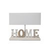 Lámpara De Sobremesa Marrón Home Ancha Volga 31x12x28 E27 60w Wellhome