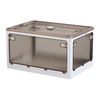 Caja De Almacenamiento Plegable Multifuncional Color Gris 85 L