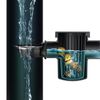 Cisterna Agua Lluvia Tube 230l, 593x593x1070mm, Ladrillo + Set Accesorios Icanset7.