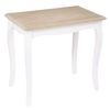 Conjunto De 2 Mesas De Centro Chrysa Color Blanco (60x38x56,3cm) Wellhome