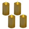 Set 5 Velas Led Votiva Oro Wellhome