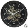 Reloj Mecánico Wellhome  37,5 X7 Cm Negro