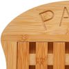 Tablero Para Rebanadas De Pan En Bambú Dimensiones  34x26x2 Cm Wellhome