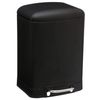 Papelera Cubo De Basura 6l Contenedor Negro