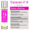 Set De 2 Caravan Perfume De Mujer Nº9 - 150ml.