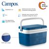 Nevera 16l + Toalla De Playa 90x160cm 380gsm Velour 100%algodon Azul