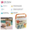 Nevera 29 Litros 100%algodon Life Story +hamman 80x165cm 170gsm Amarillo