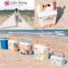 Nevera Life Story 29l Exotic Summer + Hamman 80x165cm 170gsm 100%algodon Amarillo